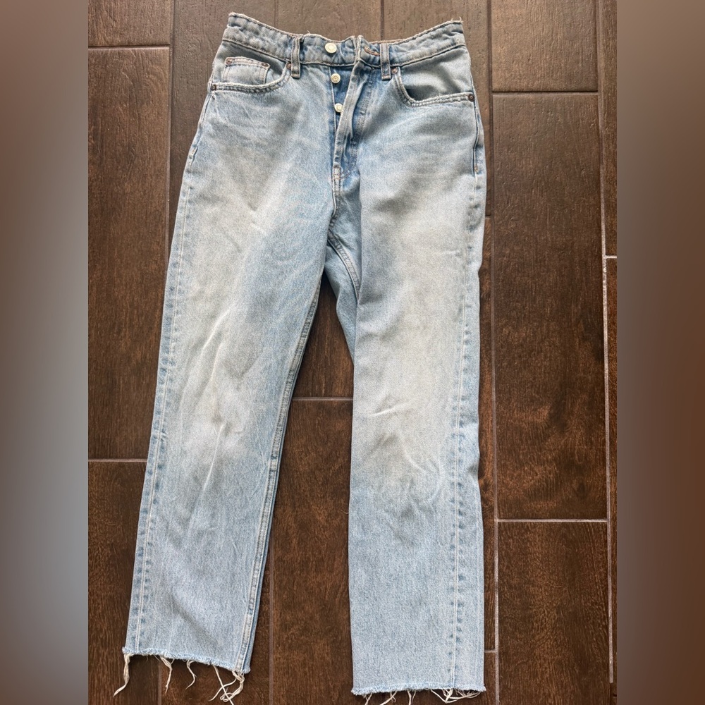 Zara Light Blue Denim Jeans - size 2